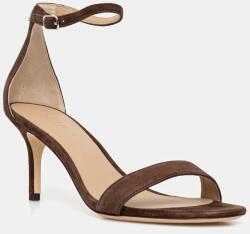 Lauren Ralph Lauren velúr szandál Allie Mid - barna Női 36.5