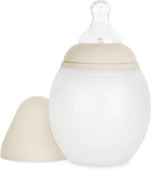 Elhée Biberon din silicon 330 ml - Sand - Elhée
