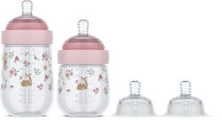 Little Dutch Set de sticlute pentru bebelusi Mio - 4 bucati - Fairy Garden - Little Dutch