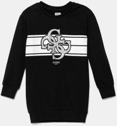 Guess gyerek pamutruha fekete, mini, egyenes, K5YK02 KA6R4 - fekete 96-104