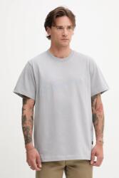 G-Star Raw pamut póló fekete, nyomott mintás, D25148-C784 - szürke L