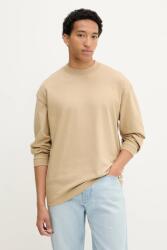 HUGO BOSS pamut hosszúujjú zöld, sima, 50511029 - zöld M