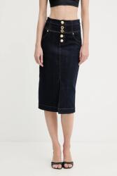 Marciano Guess farmer szoknya KYLIE sötétkék, midi, egyenes, 5YGD13 7347A - sötétkék 34
