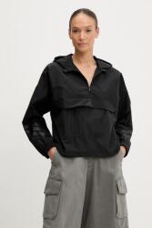 adidas széldzseki Future Icons fekete, átmeneti, oversize, JE0230 - fekete S