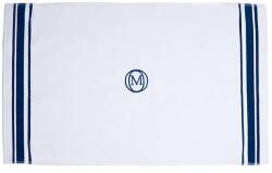 Officine Monogram fürdőszoba szőnyeg Monogram Linea 60 x 100 cm türkiz - türkiz Univerzális méret