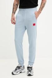 HUGO BOSS pamut melegítőnadrág melange, 50447963 - kék XL
