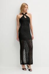 GUESS ruha CYNTHIA fekete, maxi, testhezálló, W5YK48 Z37G0 - fekete L