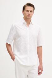 Benetton pamut ing galléros, fehér, regular, 5UBMUQ05P - fehér M