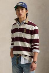 Ralph Lauren pamut hosszúujjú bordó, mintás, 710971772 - burgundia L