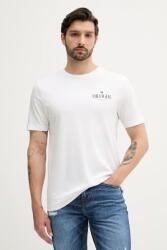 Tommy Hilfiger pamut póló fehér, nyomott mintás, MW0MW39355 - fehér M