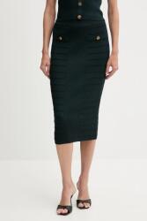 Guess szoknya EVANGELINE zöld, midi, ceruza fazonú, W5YD66 Z0130 - zöld M