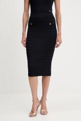 Guess szoknya EVANGELINE sötétkék, midi, ceruza fazonú, W5YD66 Z0130 - sötétkék XL