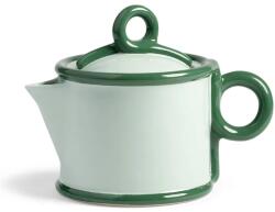 &k amsterdam teáskanna loop green 700 ml zöld - zöld Univerzális méret