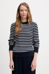 Tommy Hilfiger pamut pulóver könnyű, bézs, WW0WW44993 - sötétkék XL