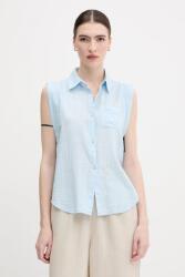 Benetton ing galléros, regular, 5ONVDQ0C1 - kék XL