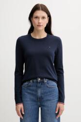 Tommy Hilfiger pulóver könnyű, sötétkék, WW0WW44984 - sötétkék XS