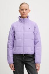 Tommy Jeans rövid kabát - lila XS - answear - 39 990 Ft