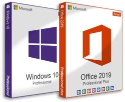 Microsoft Pachet licente Microsoft Windows 10 Professional + Microsoft Office 2019 Professional Plus