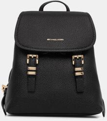 Michael Kors bőr hátizsák QUINN fekete, kis, sima, 30T5GQNB0L - fekete Univerzális méret
