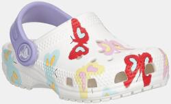 Crocs gyerek papucs CLASSIC BUTTERFLY GRAPHIC CLOG T fehér, 211263 - fehér 24/25