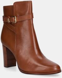 Lauren Ralph Lauren bőr csizma Brke Bt Hl 2 barna, magassarkú, 802974475001 - barna Női 39