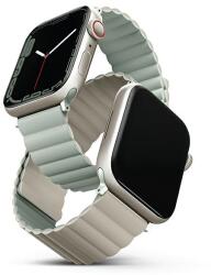 UNIQ Revix szíj Apple Watch 38 / 40 / 41 mm - zöld-bézs