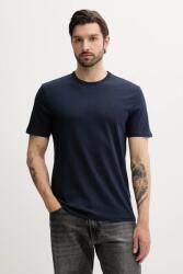 Calvin Klein Jeans pamut póló sima, LV040HM265 - sötétkék L