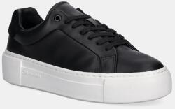 Calvin Klein sportcipő FF CUPSOLE LACE UP LTH fekete, HW0HW02570 - fekete Női 39