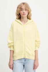 American Vintage felső sárga, sima, kapucnis, YTI03AE25 - sárga M/L
