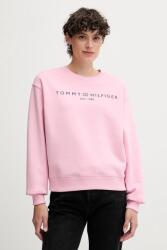 Tommy Hilfiger felső nyomott mintás, WW0WW39791 - rózsaszín L