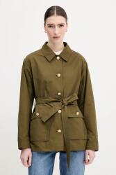 Tommy Hilfiger rövid kabát zöld, átmeneti, WW0WW45620 - zöld L - answear - 81 990 Ft