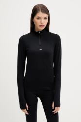 PANGAIA hosszú ujjú Plant-Stretch Zipped Long Sleeve Top fekete, 10002426 - fekete M