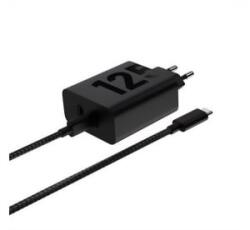 Motorola TURBOPOWER hálózati töltő 2 Type-C aljzat (125W, PD gyorstöltő + Type-C kábel) FEKETE (MCD-1252 / PG38C06632) - aqua