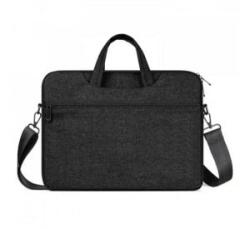 Dux Ducis LBJB tok fekvő, textil LAPTOP/NOTEBOOK/TABLET (univerzális, vízálló, vállpánt, 15.5-16' méret) FEKETE (GP-157513) (GP-157513)