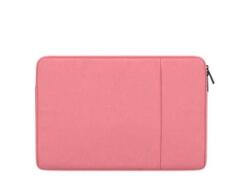 DEVIA JUSTYLE tok fekvő, textil LAPTOP/NOTEBOOK/TABLET (univerzális, vízálló, 13.3' méret) RÓZSASZÍN (GP-165939)