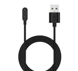 Gigapack Töltőkábel USB (mágneses, 100cm) FEKETE Honor Band 6 / Band 7 ' csomagolás' (GP-161749)