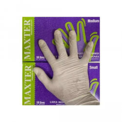 Maxter Gumikesztyű latex púderes M 100 db/doboz (1000M) (1000M)