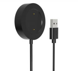 Gigapack Töltőkábel USB (mágneses, 100cm) FEKETE Haylou LS04 RS3 ' csomagolás' (GP-161752)