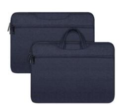 Dux Ducis LBTC kézitáska álló LAPTOP/NOTEBOOK/TABLET (univerzális, textil, kézpánt, 14-15.4' méret) SÖTÉTKÉK (GP-157350)
