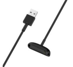 Gigapack Töltőkábel USB (mágneses, 100cm) FEKETE Fitbit Inspire 3 ' csomagolás' (GP-161747)