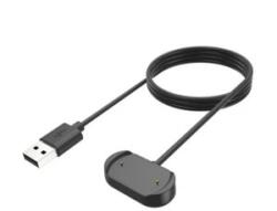 Gigapack Töltőkábel USB (mágneses, 100cm) FEKETE Amazfit T-Rex Ultra ' csomagolás' (GP-161744)