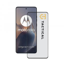 Tactical Glass Shield 5D Motorola Edge 60 Fusion kijelzővédő üvegfólia, fekete (57983125710) (57983125710)