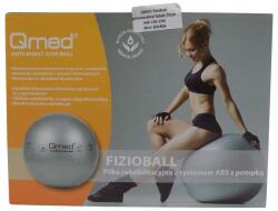 Qmed fizioball gimnasztikai labda 75cm kék 185-200 - 1x