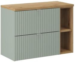 Comad Set dulap Comad Line Reed Green LINE REED GREEN D 82-60-2S, dulap Comad Nova Oak NOVA OAK 81-20-39, NOVA OAK A 89-80 (SETLRGBOAK80CMSLR)