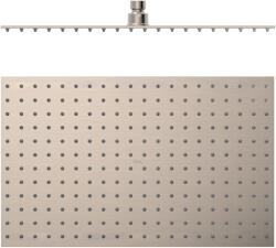 TRES Selection cap de duș 40x25 cm dreptunghiular oţel 134315008AC (134315008AC)