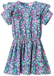 vidaXL Kobaltkék gyerekruha fodros ujjakkal 128 mosógépben mosható 11552 (11552)