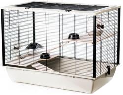  INTER-ZOO Pet Products Cușcă pentru rozătoare HUGO + Wood 78 x 48 x 58 cm BEJ