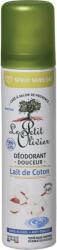 Le Petit Olivier Cotton Milk gyengéd dezodor spray, 75 ml