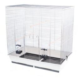 Inter-Zoo Pet Products Colivie mare pentru papagali GONZO crom - 78 x 47, 5 x 79 cm GRI DESCHIS