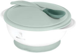 Kikkaboo Купа с термо лъжица Kikkaboo, 250 ml, Mint (31302040077)